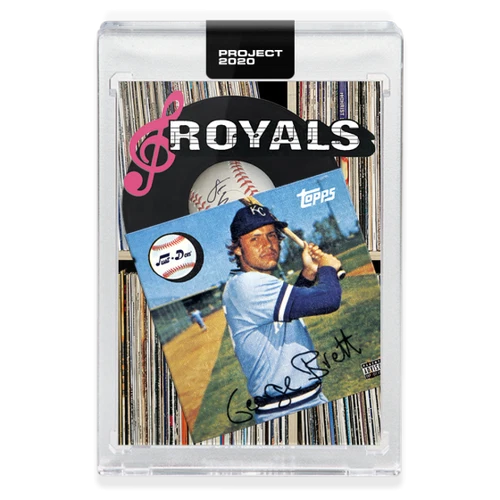 2020 TOPPS PROJECT 2020 #212 GEORGE BRETT - BY DON C