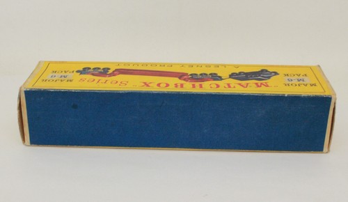 my1076, Alte Box Matchbox Lesney Major Pack M6 60er Ja. Leer Schachtel empty box - Picture 3 of 17