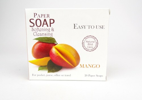 Seife Handseife toGo Papierseife Reise-Hygiene 20 Blatt Duft Wahl Reinigung - Bild 28 von 33