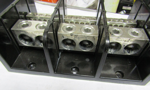 ✌ MARATHON 1453992 STROMVERTEILERBLOCK 760 AMPERE 600V ALLE SCHRAUBEN FREI SCHÖN - Bild 2 von 6