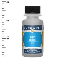 Zinc Oxide 1 Oz Reagent Grade 44 Micron Powder USA SELLER