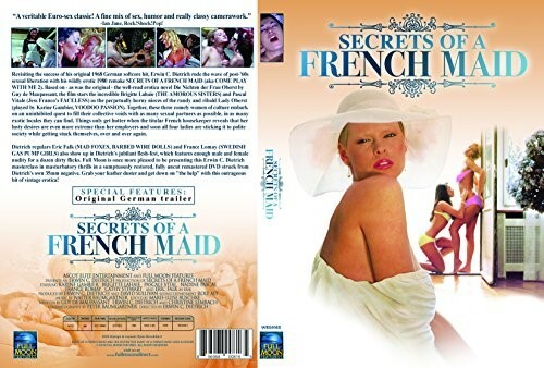 SECRETS OF A FRENCH MAID (DVD, 1980/2018) Bridgette Lahaie, Nadine