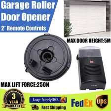 Electric Garage Roll Up Roller Door Opener Motor Remote Control Automatic Rollin