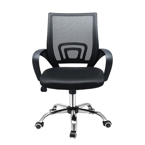 Mesh Back Home Office Chair with Armrest Swivel 5 Casters Computer Desk Chair - Picture 70 of 231