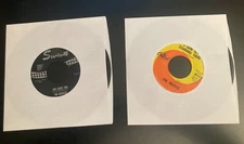 2 BEATLES 45! Swan SHE LOVES YOU + Capitol SAW HER STANDING THERE/HOLD YOUR HAND