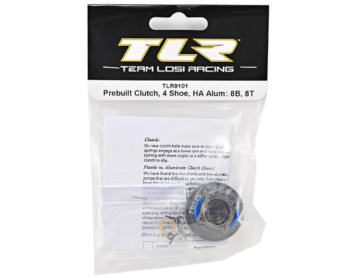 Team Losi Racing Pre-Built Aluminum 4 Shoe Clutch #TLR9101 - Picture 2 of 2