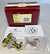 Baldwin Robe Hook Estate Peyton 3645-030 Polished Brass