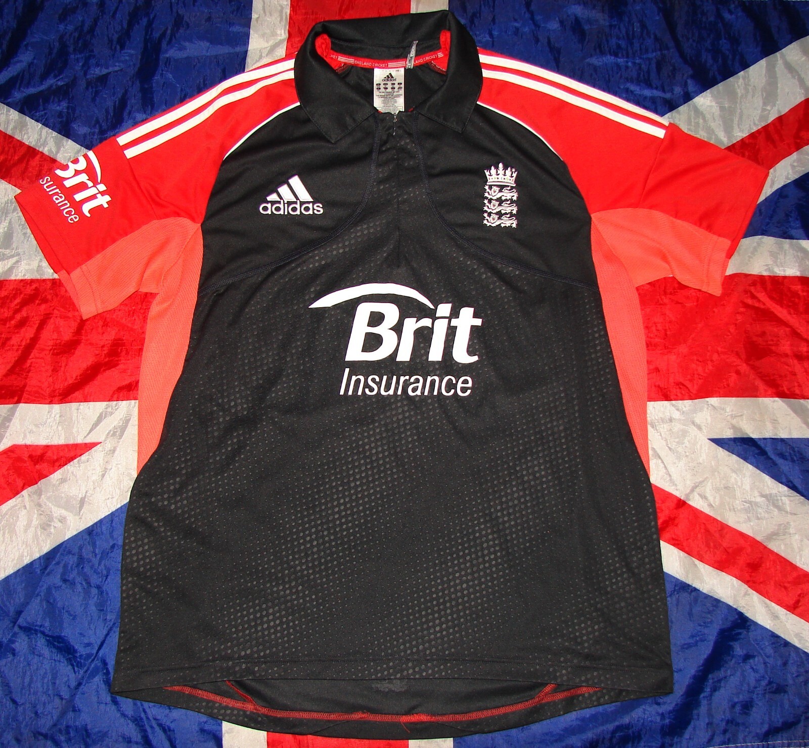 England Cricket Training Jersey Shirt Adidas 2011 2012 Size Xl