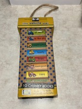 GREEN START 98 RECYCLED METERIALS 10 CHUNKY BOOKS LITTLE NURSERY RHYMES NEW 