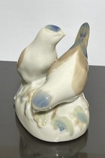 «BIRDS» Gorodnitsa 1950s post-war sculpture porcelain USSR