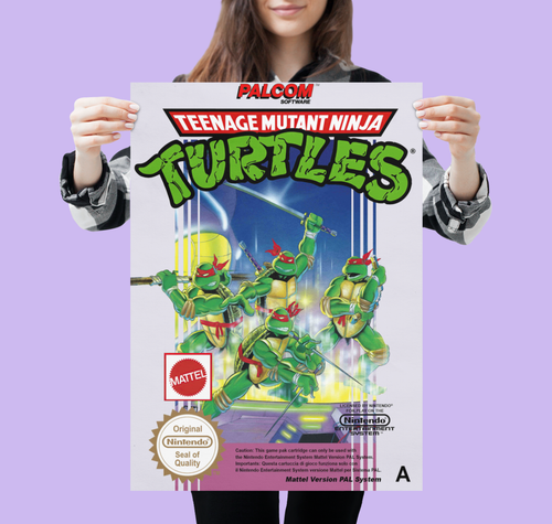 Retro NES Poster Vintage Super Nintendo Poster 80er 90er Jahre Wandkunst A5 A4 A3 A2 - Bild 46 von 52