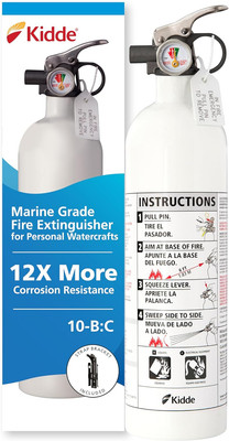Mariner PWC Marine Fire Extinguisher for Boats, 5-B:C, 3.3 Lbs., Coast Guard