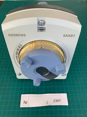 Siemens Ventilantrieb Stellantrieb Typ SAX 61.03