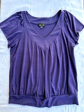 AB Studio Women's shirt - Purple - Large