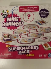 Surprise Mini Brands Supermarket Race Game Family Fun Spinmaster 8+ A80