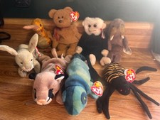 beanie babies lot with tags