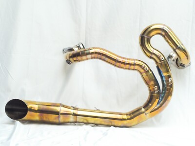 2-1 Amber Exhaust System Harley V-Rod 2002 2017 Handmade Stainless