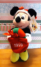 Walt Disney World "Mickey Mouse" Limited Edition Holiday Bean Bag 1999 with Tags