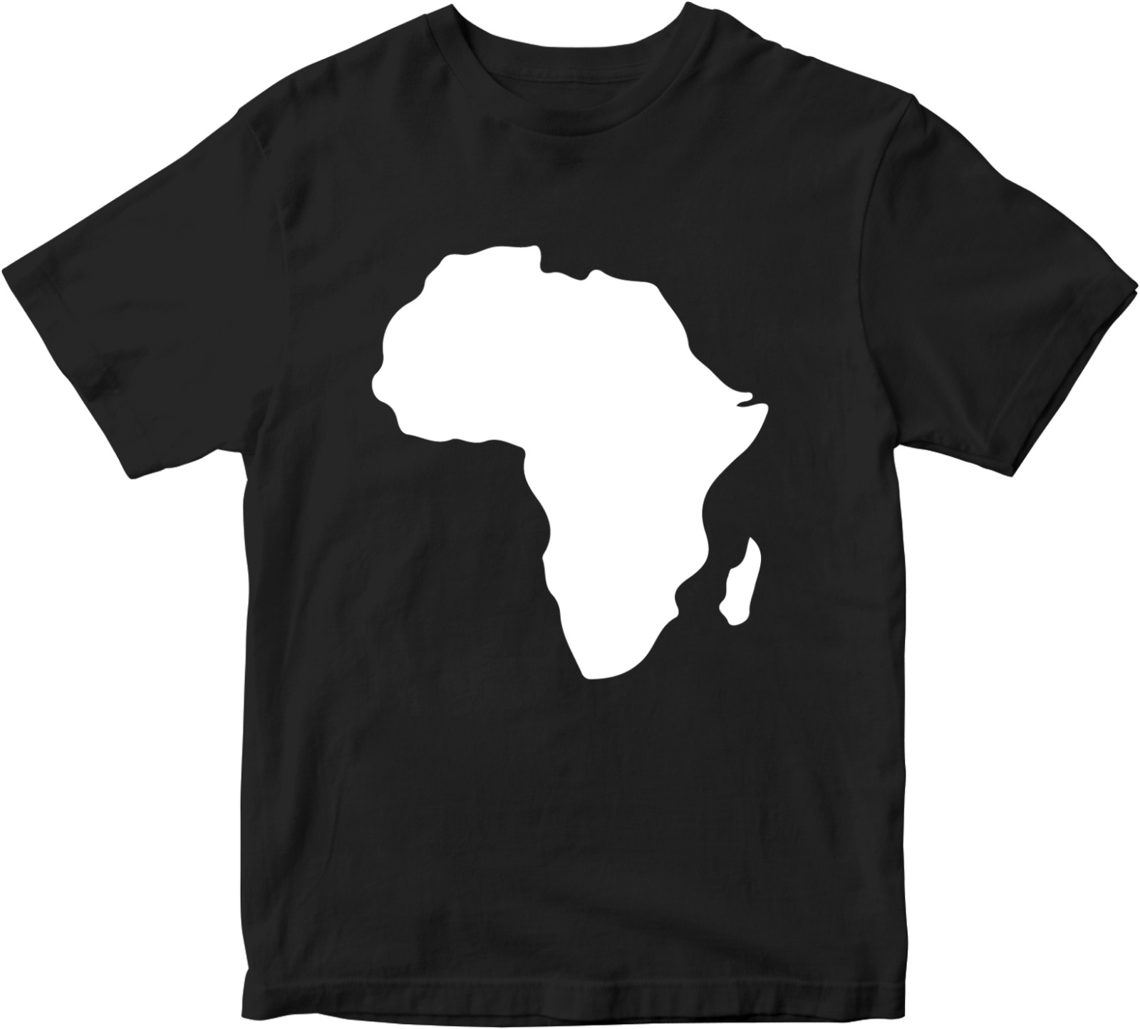 Mapa Camiseta Africana Continente Países Tribal Historia Negra Wakanda Regalos