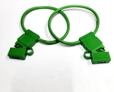 (2-PACK) OPTIFUSE LPR-03G-10G-30A-DC 30A INLINE FUSE HOLDER w/30A FUSES *D26