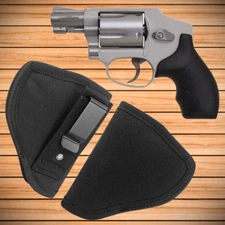 IWB Tuckable Gun Holster for Concealed Carry Fits 38 J Frames LCR S&W Airweight