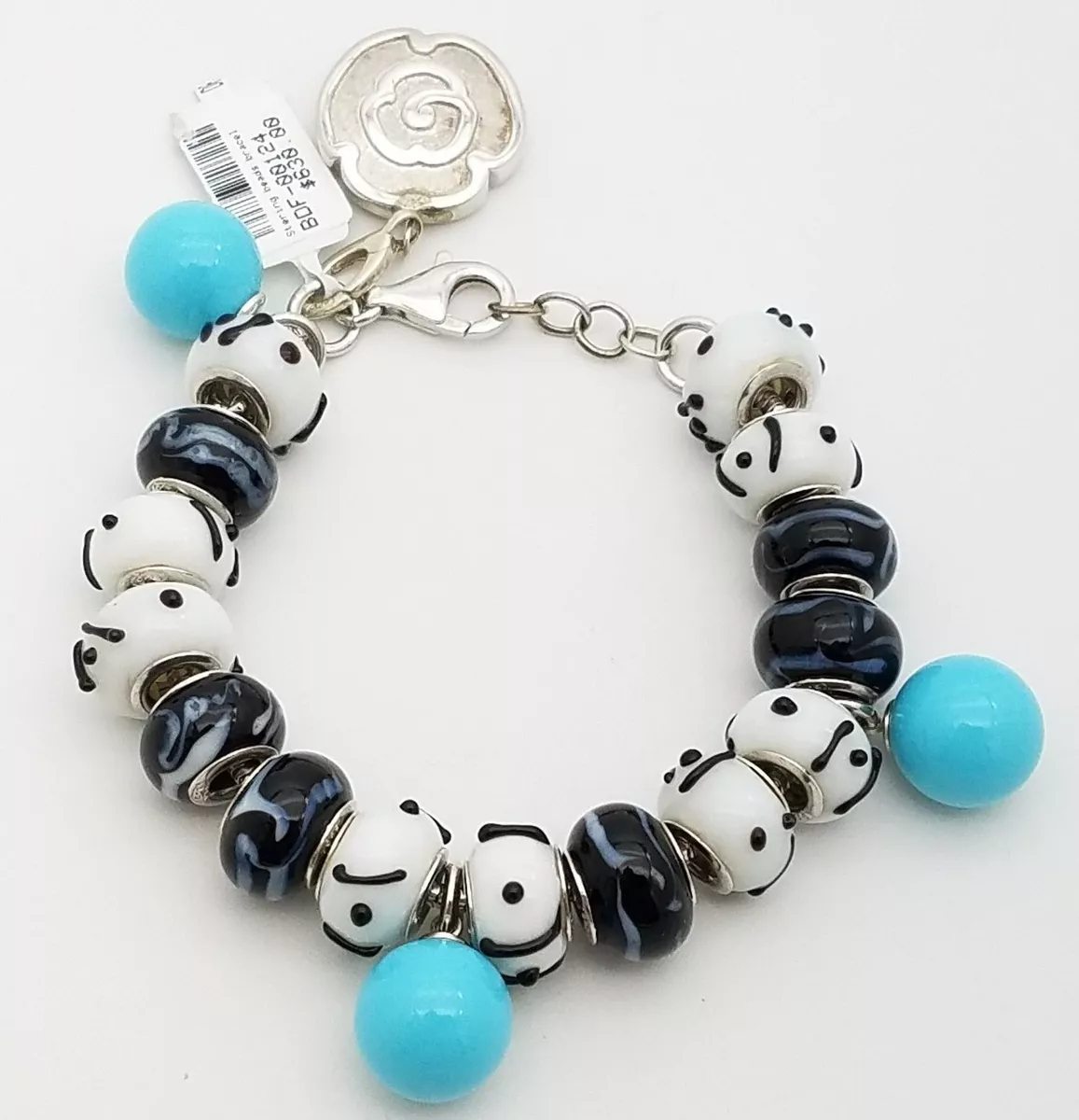 Murano glass cheap charm beads