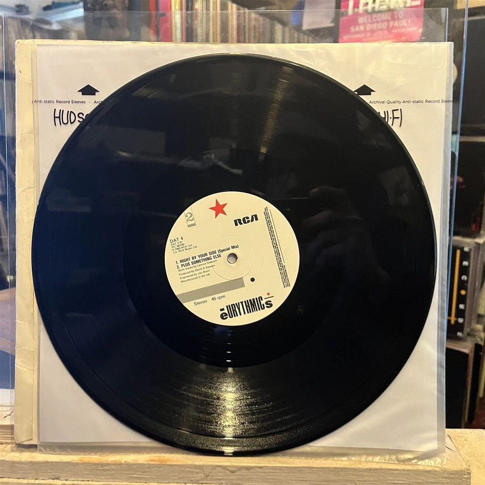 [ROCK/POP]~EXC/VG+ 12"~EURYTHMICS~Right By Your Side~[1983~RCA]~UK IMPORT~ - Image 3 of 4