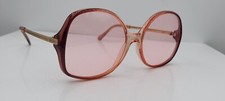 Vintage Maison De Frames June Brown Oval Sunglasses Japan FRAMES ONLY
