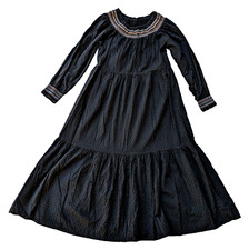 Universal Thread prairie cottagecore Smocked Long Sleeve Maxi Dress small
