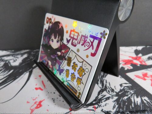 Kanao Tsuyuri QR Tarjeta Rara Cazador de Demonios Boda 3 Coleccionable Holo Lámina CCG - Imagen 3 de 4