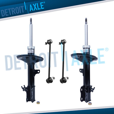 Front Strut Shocks + Sway Bar Kit for 1999 2000 2001 2002 2003 Lexus RX300 3.0L
