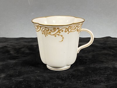 Antique Dore a Sevres France Gold Gilded Demitasse Espresso Cup 1890s J5