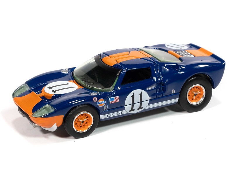 AUTOWORLD AWSP182B 1:64 1964 FORD GT40 #11 GULF RACING DARK BLUE