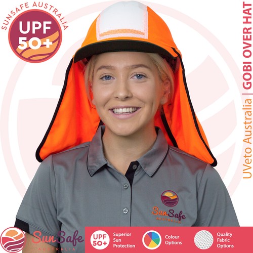 Gobi Over Hat UVeto Australia Hard Hat 