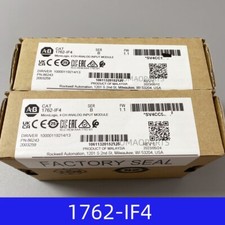 NEW Factory Sealed 1762-IF4 AB MicroLogix 4CH Analog INTPUT Module 2023 TX Stock