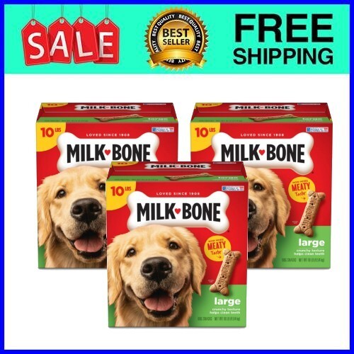 Milk-Bone Original Dog Biscuits, Large Crunchy Dog Treats, 1