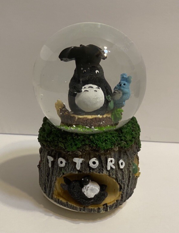 My Neighbor Totoro Snow Globe Music Statue 5.5”H