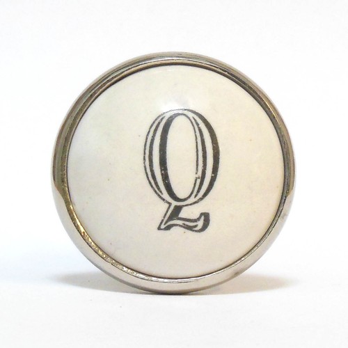 Ceramic Alphabet Letter Number Porcelain cupboard door Knobs eBay