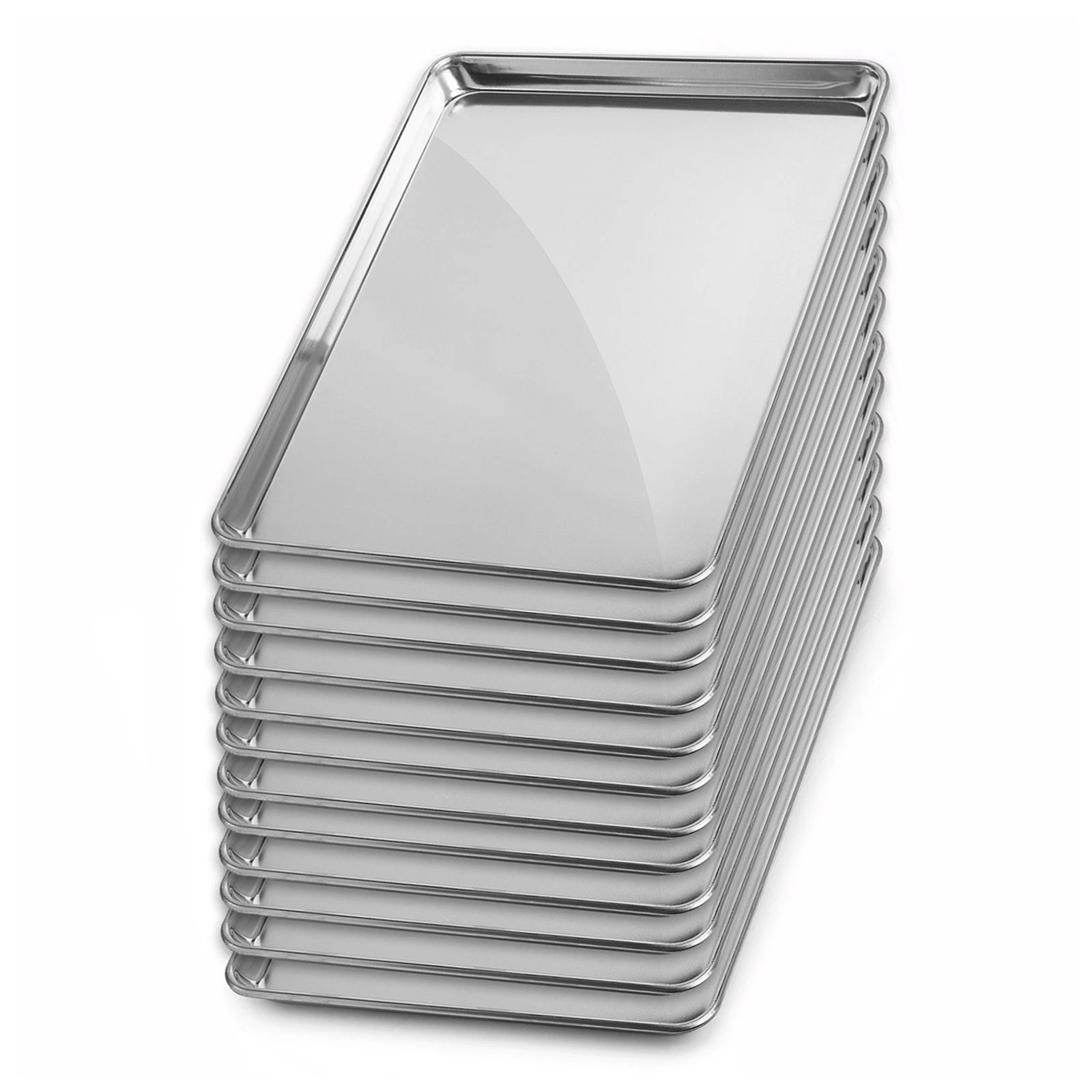 18"x26" Commercial Grade Aluminum Full Sheet Pan Cookie Baking - 12 Pans
Opens in a new window or ta