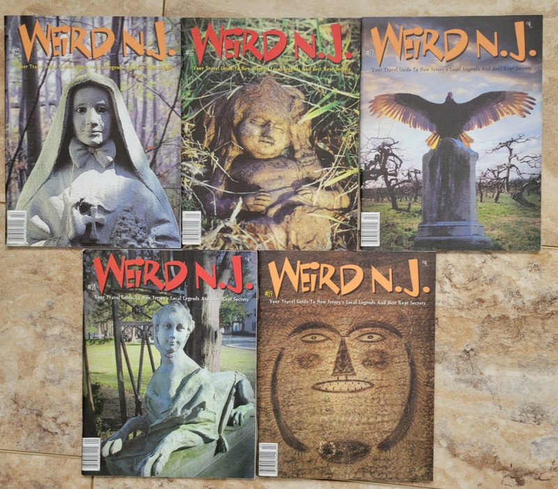 Weird NJ Magazines Lot of 5 (#15-19)