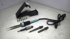 Good Working Weller 7400 Solder Iron With 4 Heaters, 8 Tips Holder