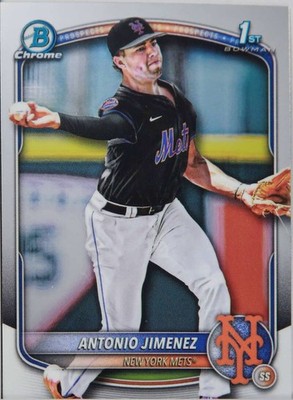 2025 Bowman Draft Chrome #BDC-56 Antonio Jimenez New York Mets