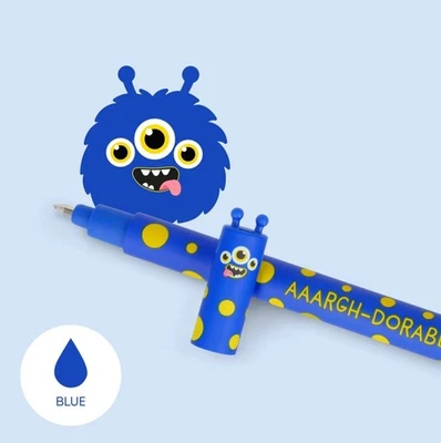 - NEUHEIT - Legami Löschbarer Gelstift "Monster" AARGH - Erasable Pen