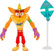 Figura de acción Crash Bandicoot retro Crash con máscara