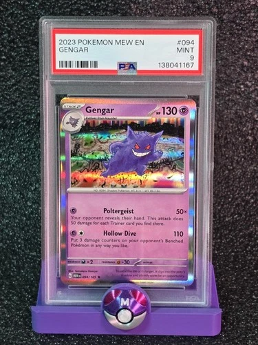 PSA 9 Gengar #094 2023 Pokemon