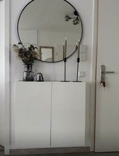 IKEA ENHET Wandschrank weiß 80x17x75 cm – Flur / Schuhschrank