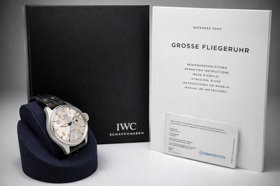 IWC Big Pilot Father Son IW500413 46mm Platinum Father Piece Box