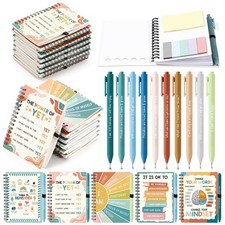 Janlaugh 20 Pcs Mental Health Gifts for Women Men Self Care Items multi-color
