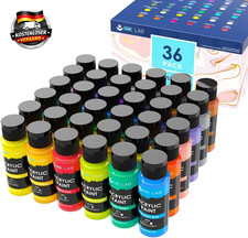 Acrylfarben Set 36 Farben Hochpigmentiert Lic...