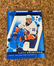 2022-23 SP Authentic #192 Simon Holmstrom Limited Blue #/399